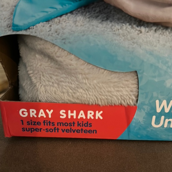 Gray Shark Snuggie Tails - Picture 2 of 5